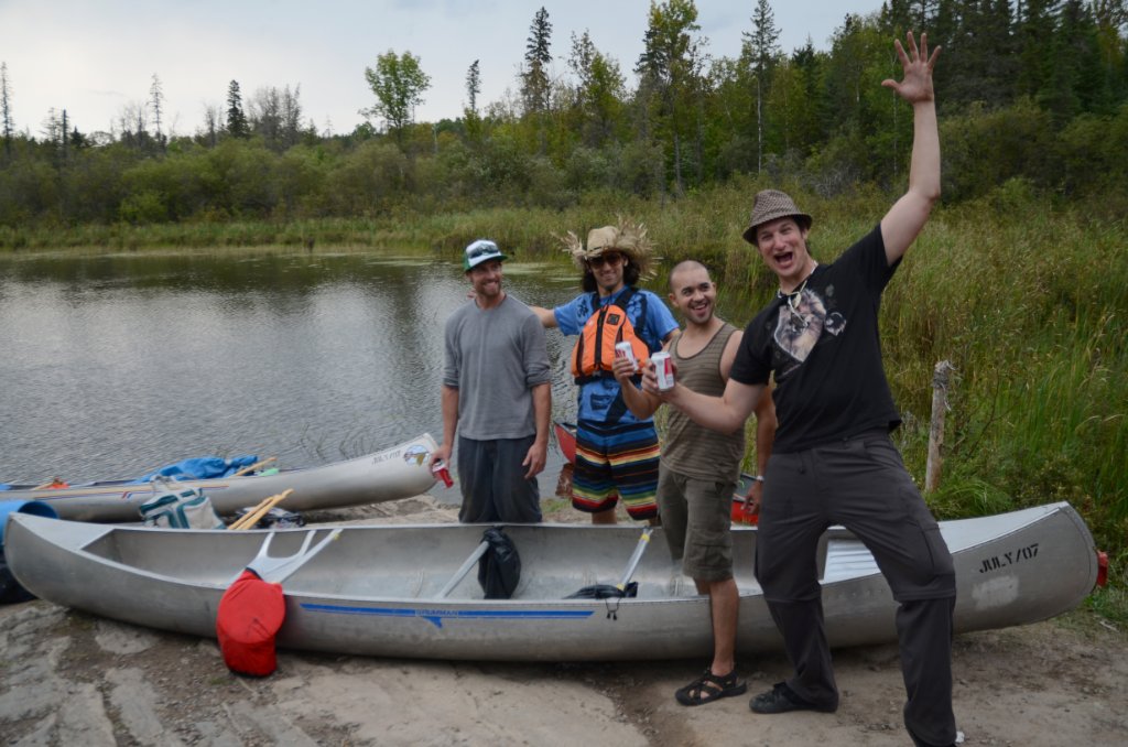 700_5840.jpg - Some freindly Canadiens I met on the portage 
