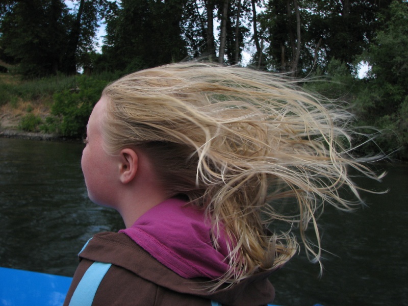 IMG_0499.jpg - Brianna riding the jet boat - Rogue River